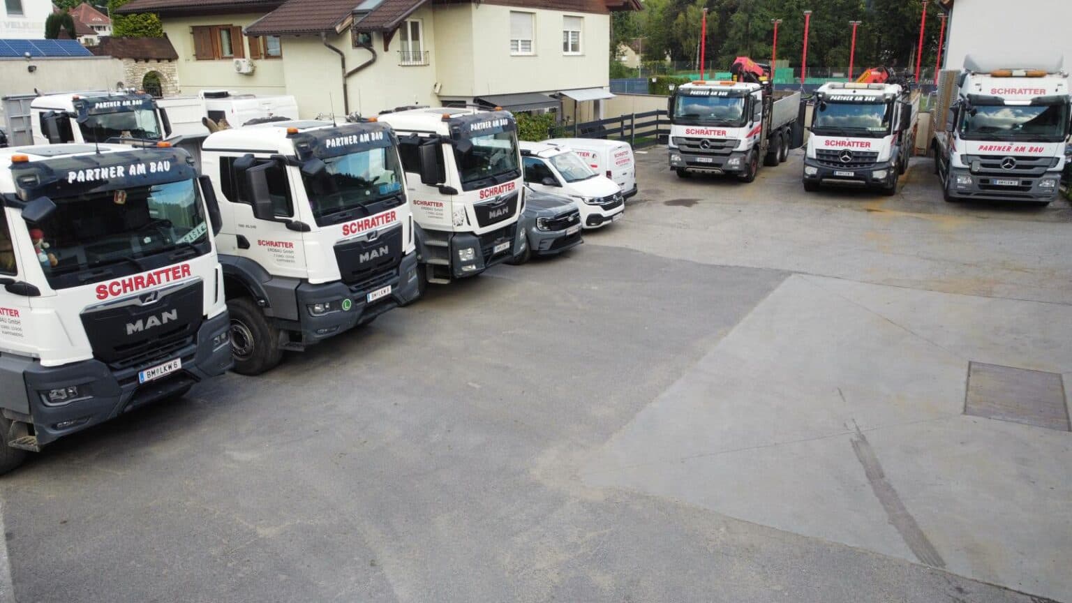 Schratter Fuhrpark Übersicht